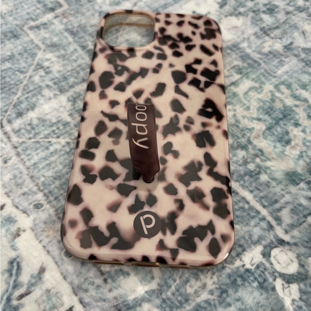 Loopy Case - Blonde Tortoise Print - Phone Case for IPhone 15 Plus - Picture 3 of 4